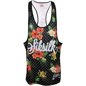 SikSilk Floral Racerback Tank